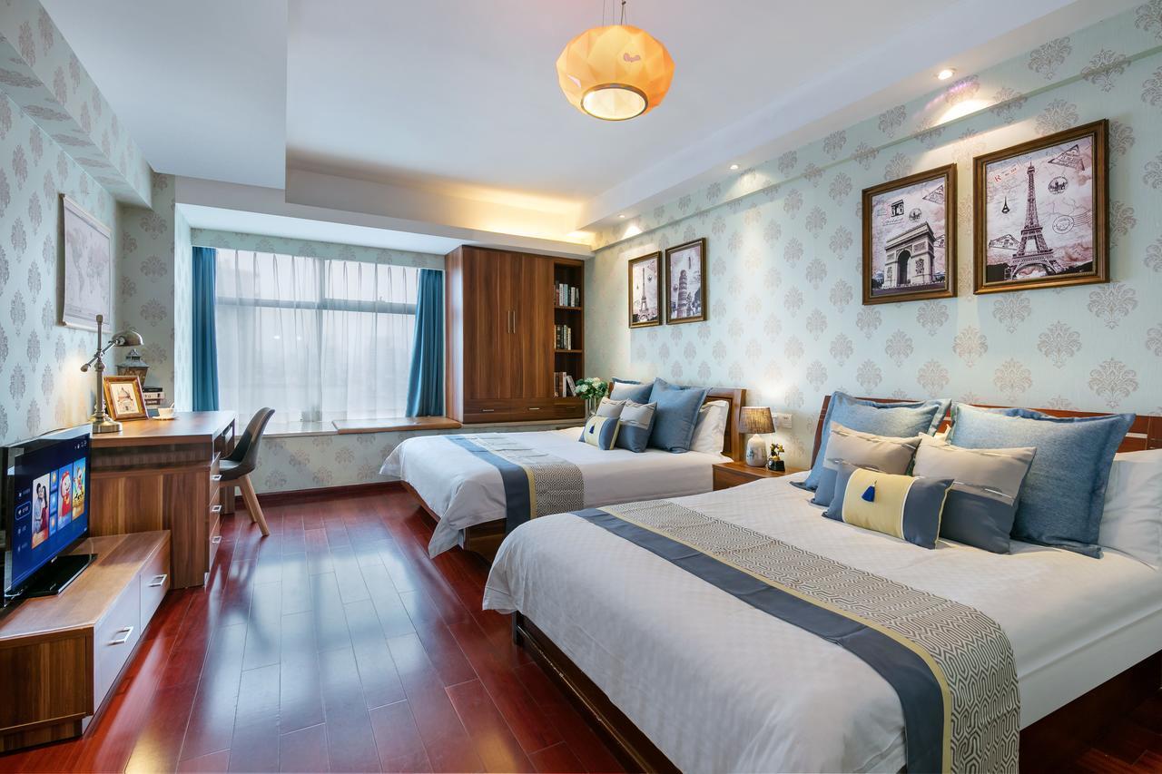 Westlake 7 Service Apartment - Tongrun Yinzuo Branch Hangzhou Exteriör bild